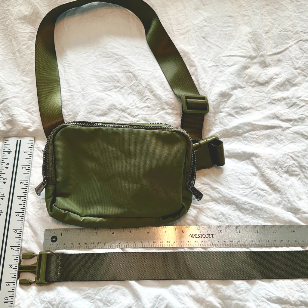 Mens Green Belt Bag